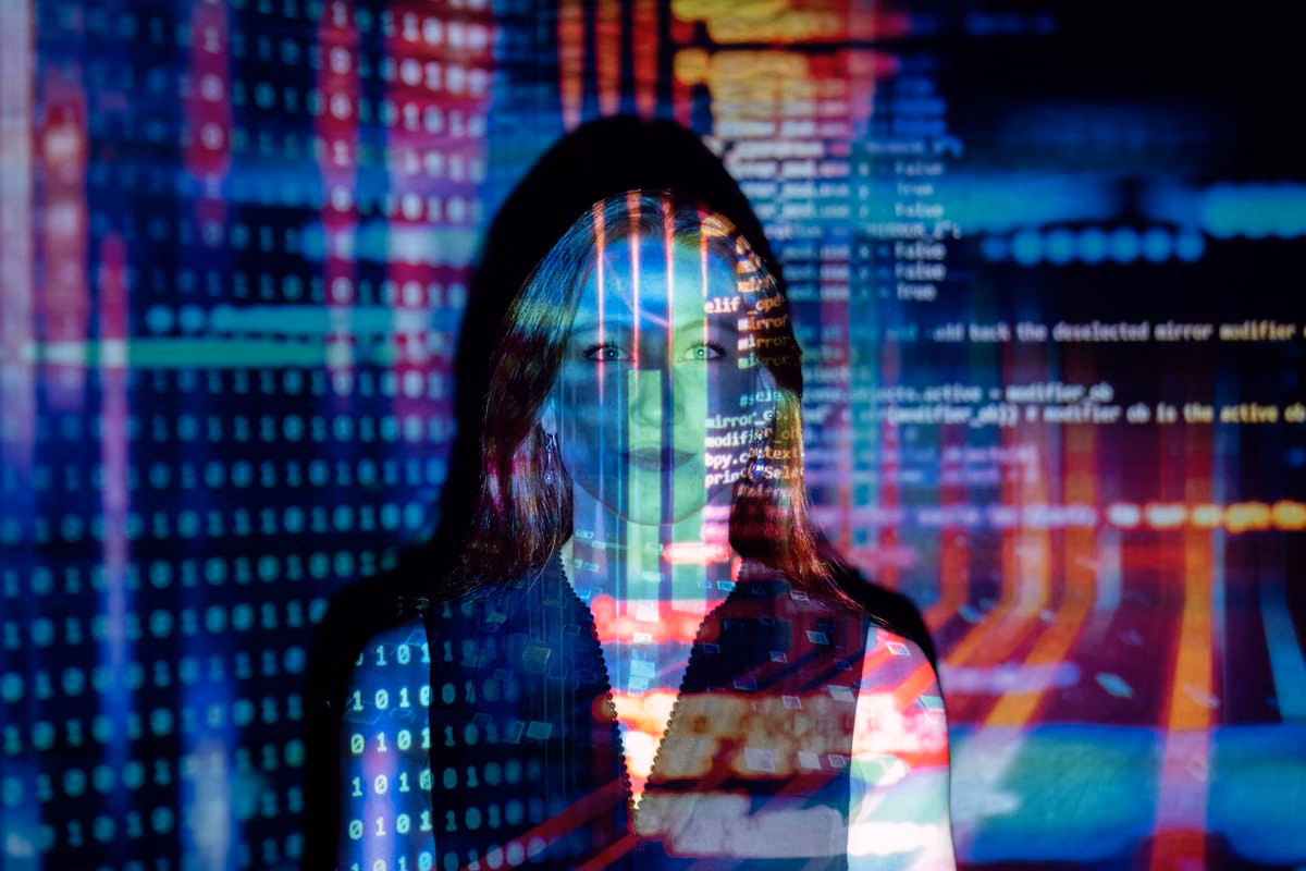Technology professional working at a desk